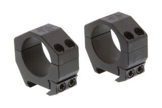 The Seekins Precision 30mm scope rings feature a medium height and 4-cap design